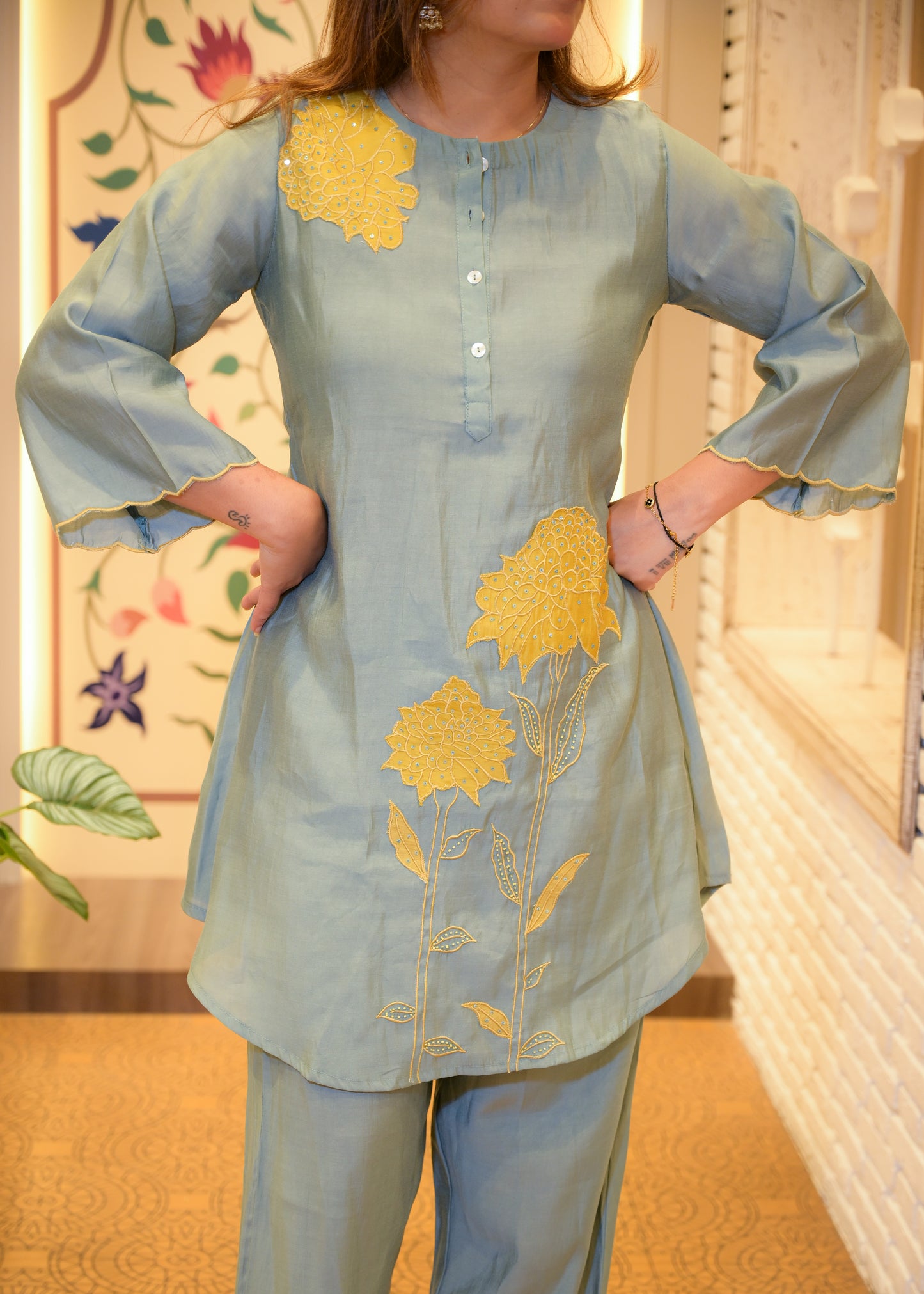 Ishya Blue Co-ord Set