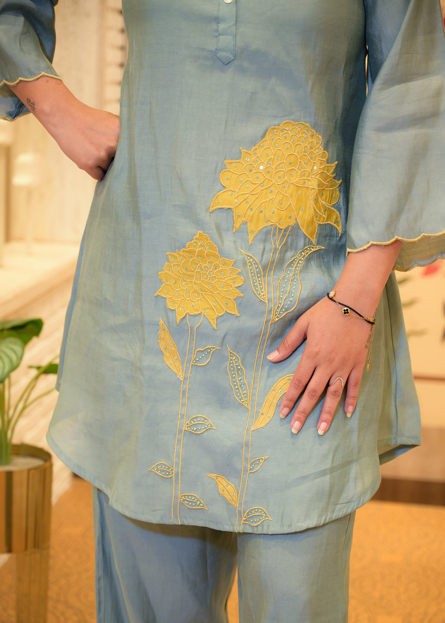 Ishya Blue Co-ord Set