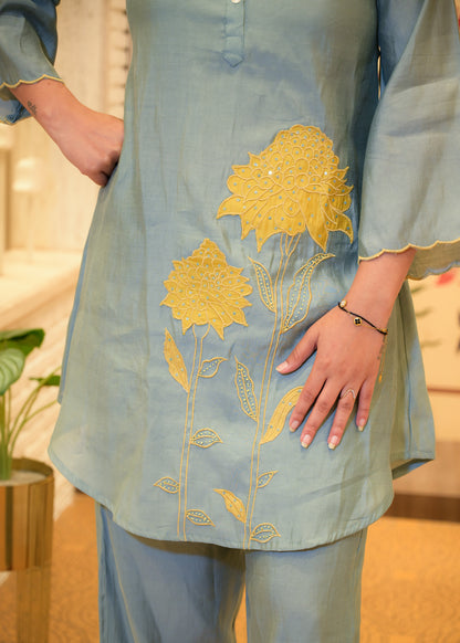 Ishya Blue Co-ord Set