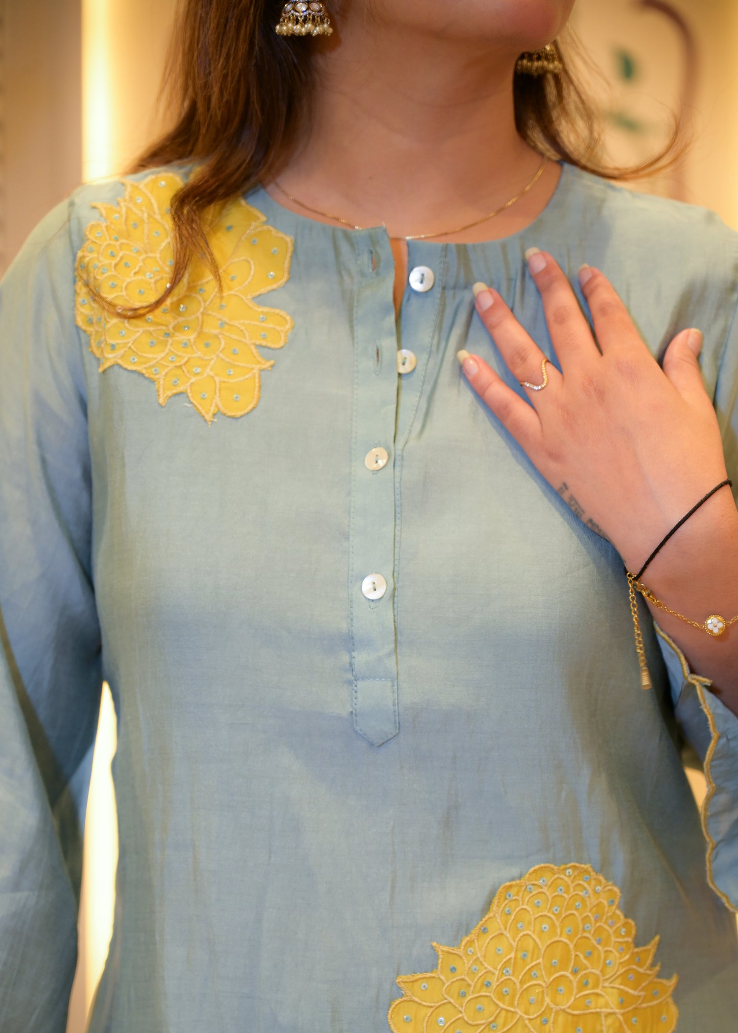 Ishya Blue Co-ord Set