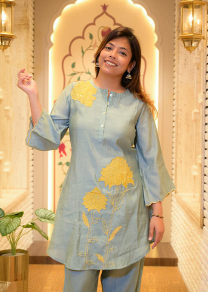 Ishya Blue Co-ord Set