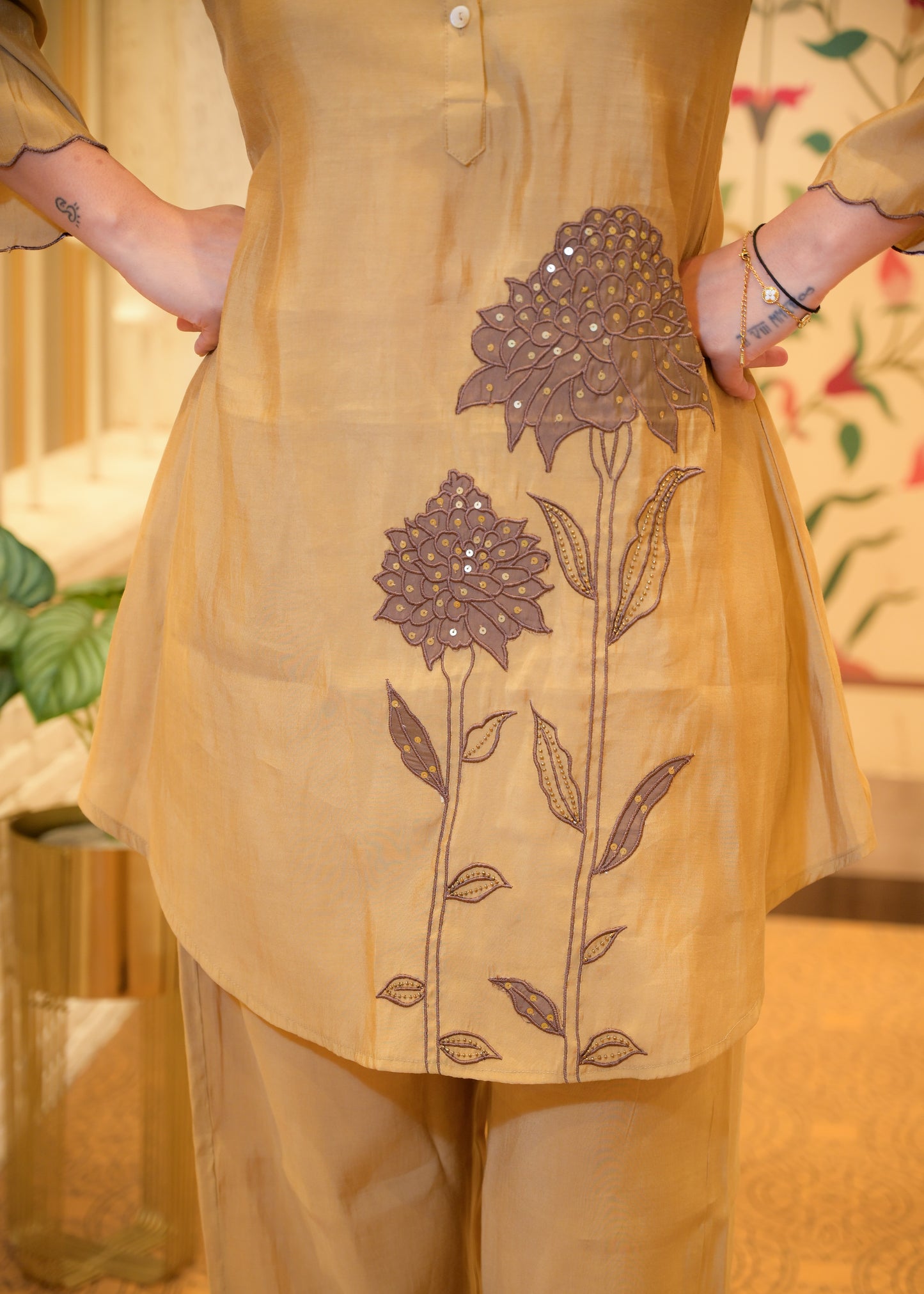 Ishya Brown Co-ord Set