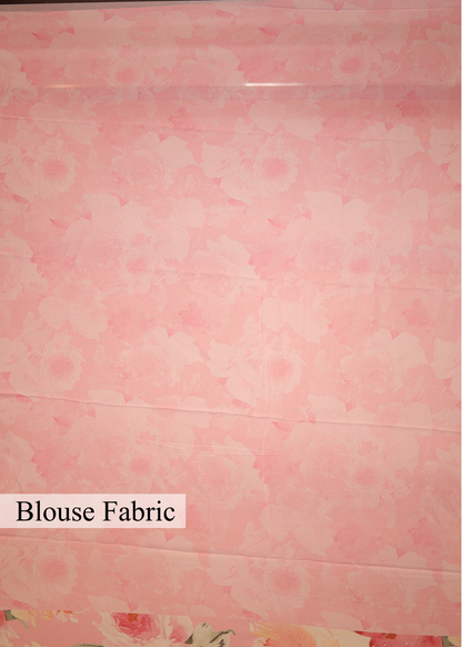 Gulabo Pure Georgette Printed Saree