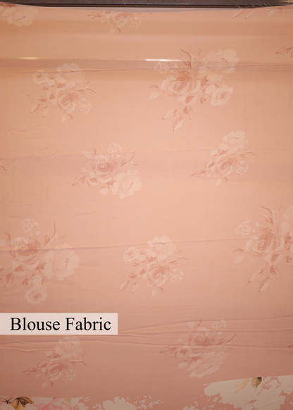 Bahaar Pure Georgette Printed Saree