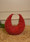 Red U Shaped Stud Potlis