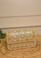 Shimmer Gold Bead Embroidered Clutch Bag